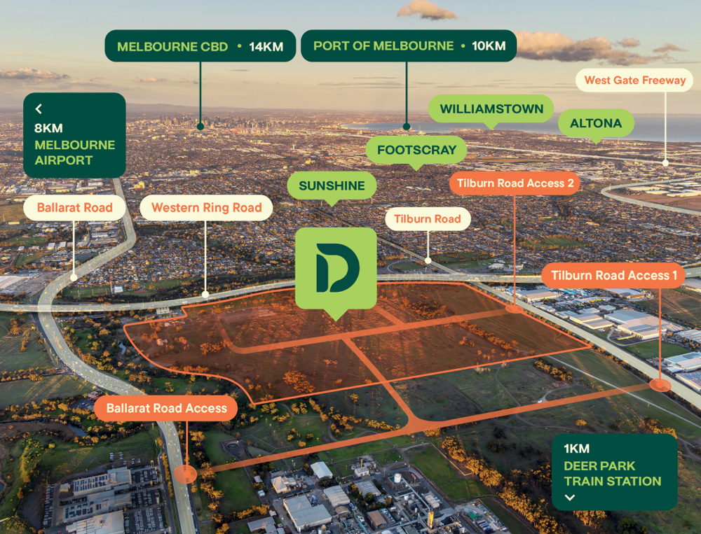Deer Park Estate presents an unparalleled opportunity to join a prime logistics community in Melbourne’s west.