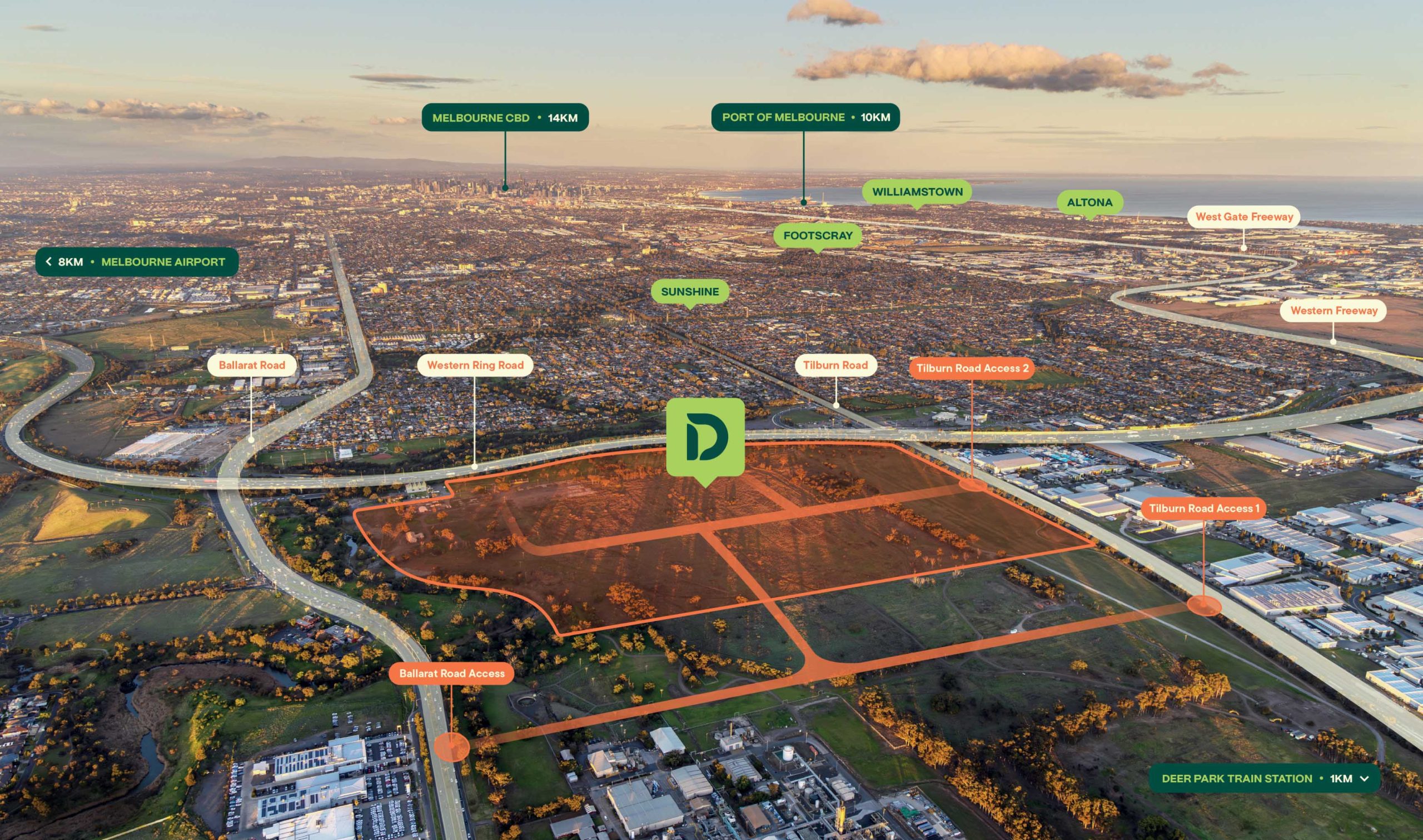 Deer Park Estate presents an unparalleled opportunity to join a prime logistics community in Melbourne’s west.