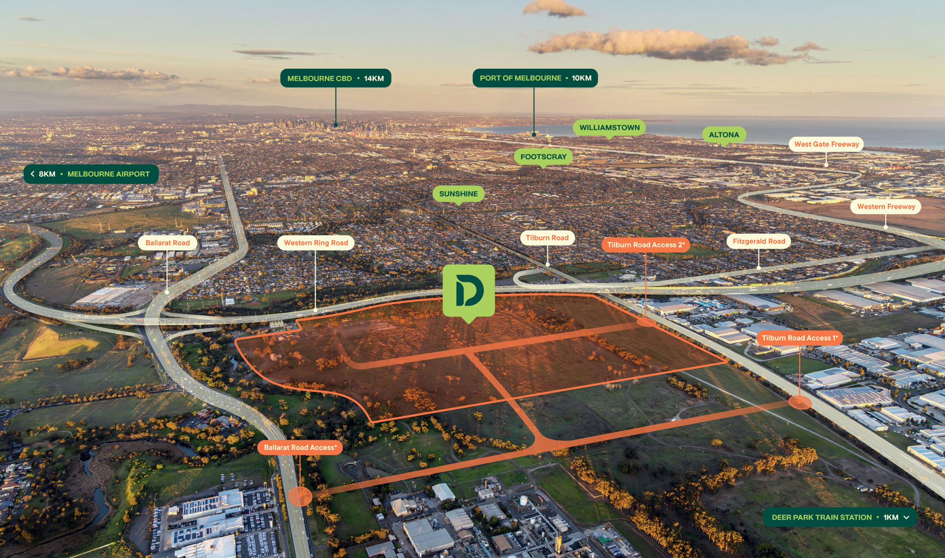 Deer Park Estate presents an unparalleled opportunity to join a prime logistics community in Melbourne’s west.